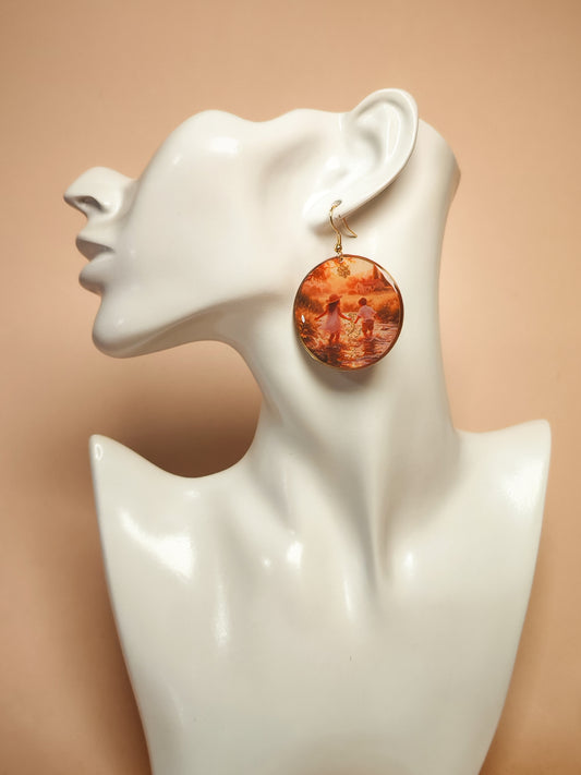 Boucles d’oreilles Monet – Lumières d’Été