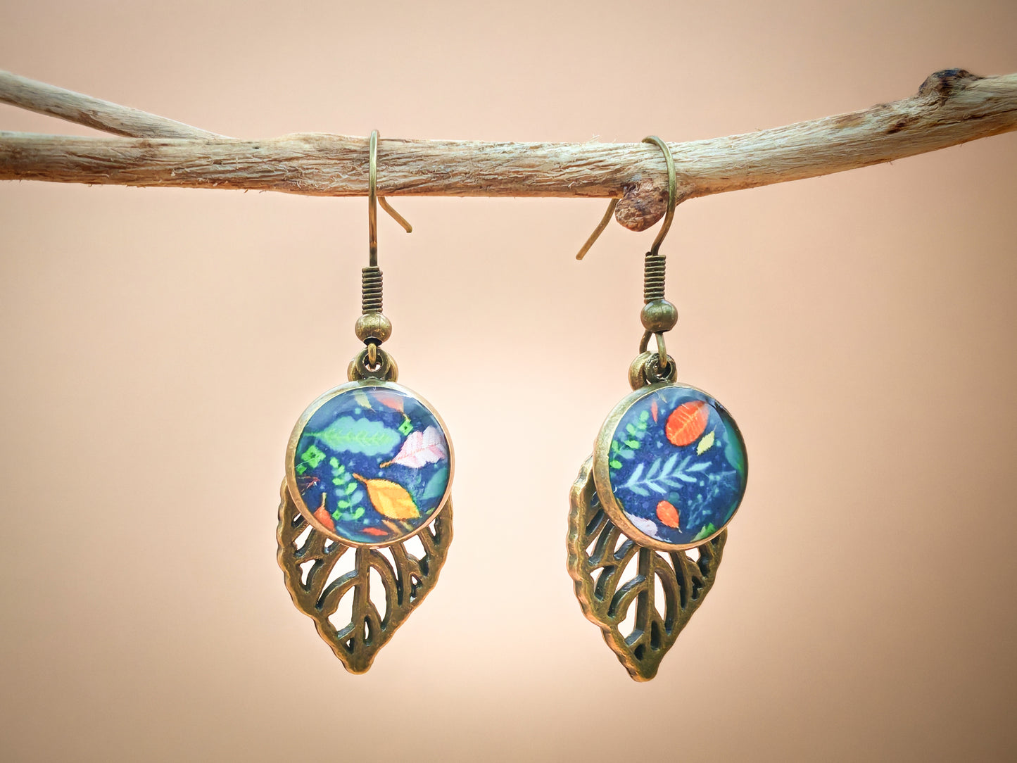 Boucles d’oreilles – Forêt en fête