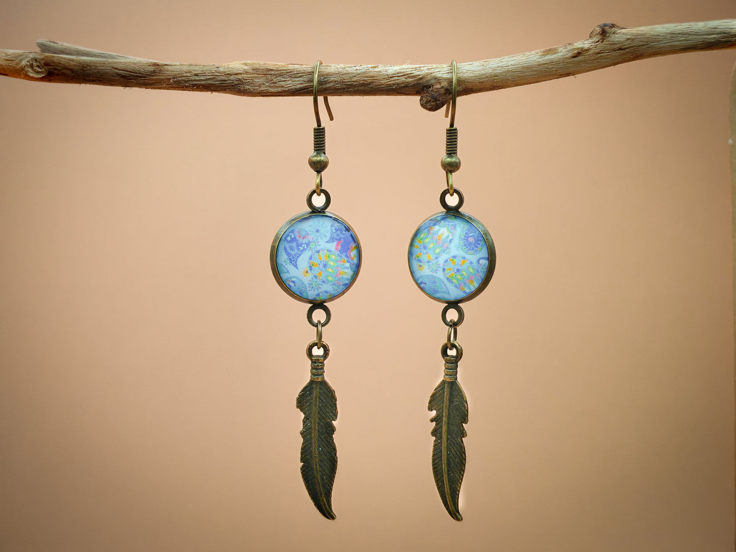 Boucles d’oreilles – Rêverie pastel