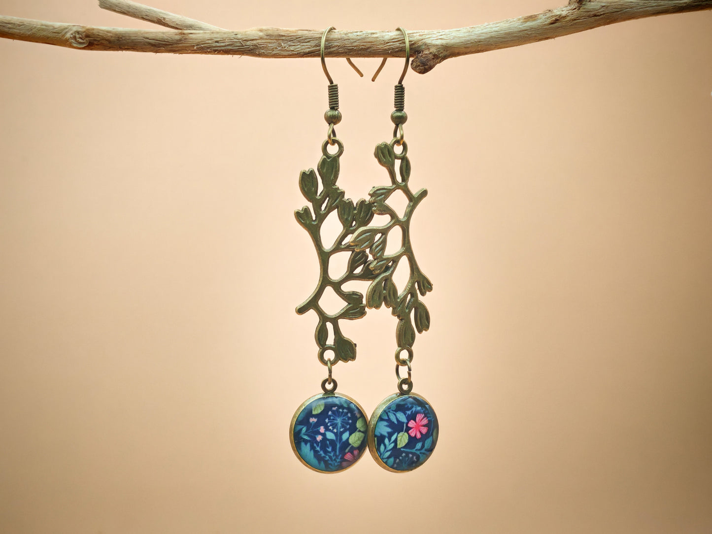 Boucles d’oreilles – Jardin suspendu