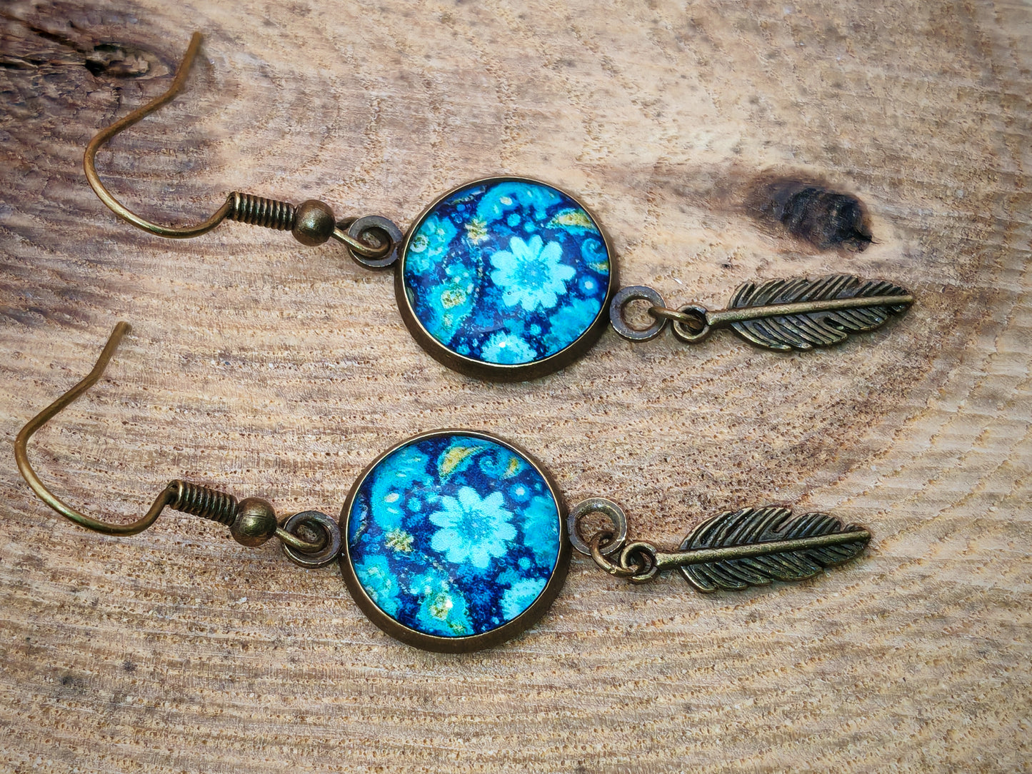 Boucles d’oreilles – Nuit florale