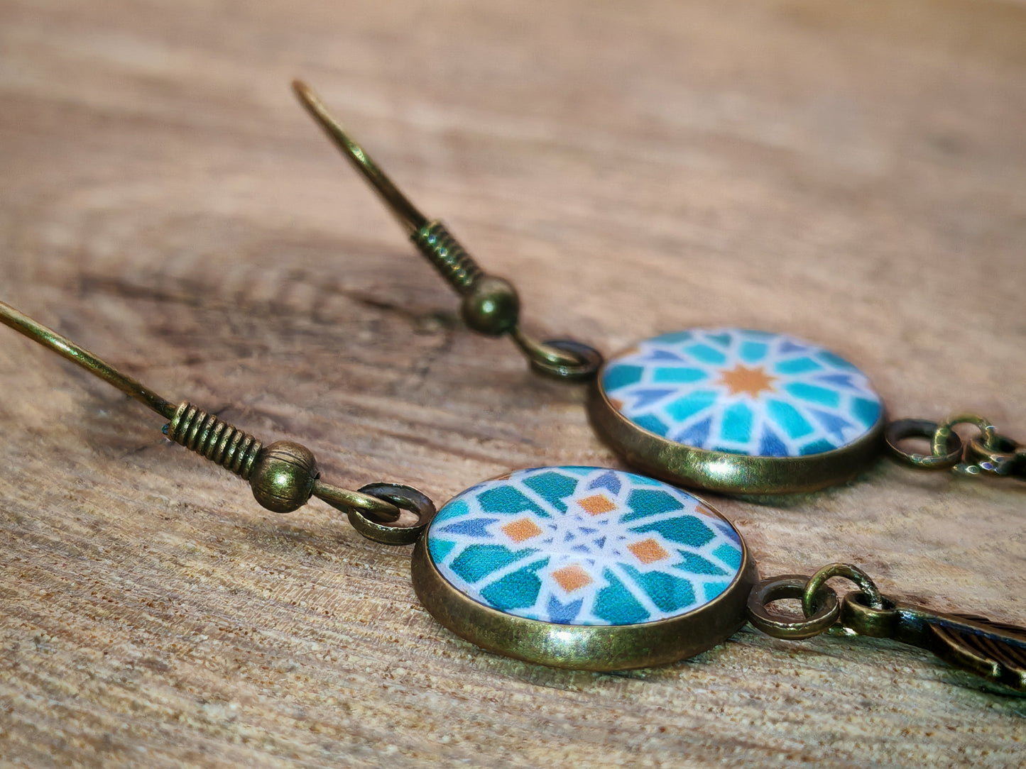 Boucles d’oreilles – Étoiles d’azur