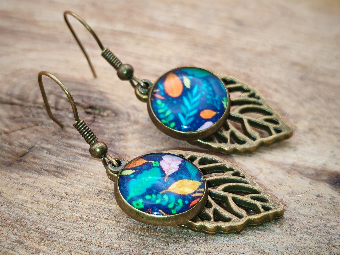 Boucles d’oreilles – Forêt en fête
