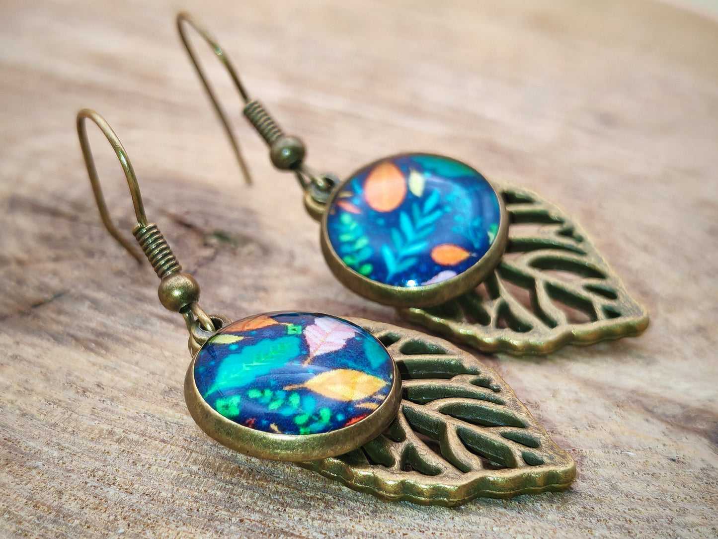 Boucles d’oreilles – Forêt en fête