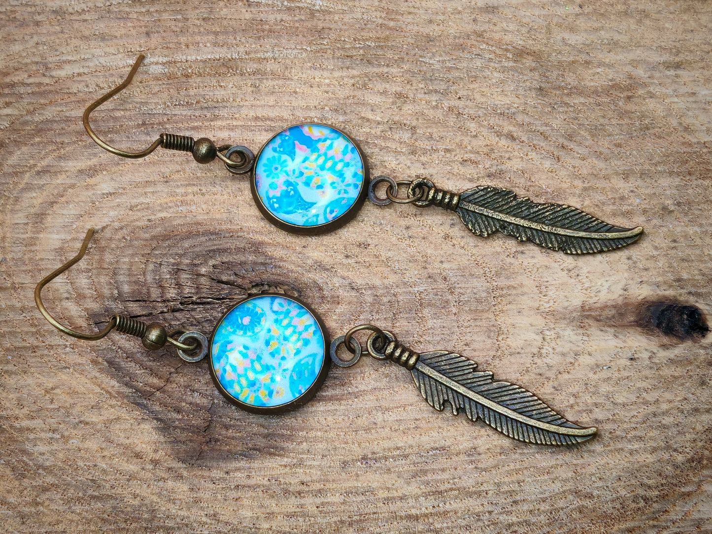 Boucles d’oreilles – Rêverie pastel