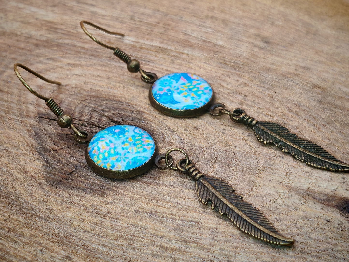 Boucles d’oreilles – Rêverie pastel