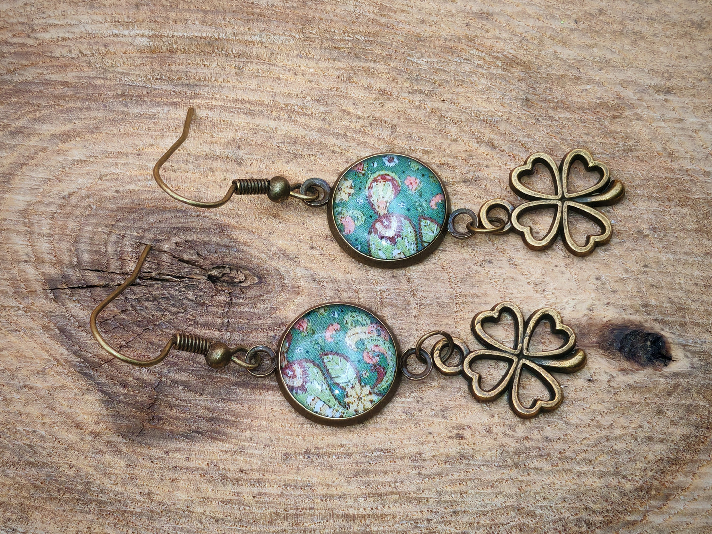 Boucles d’oreilles – Herboriste romantique