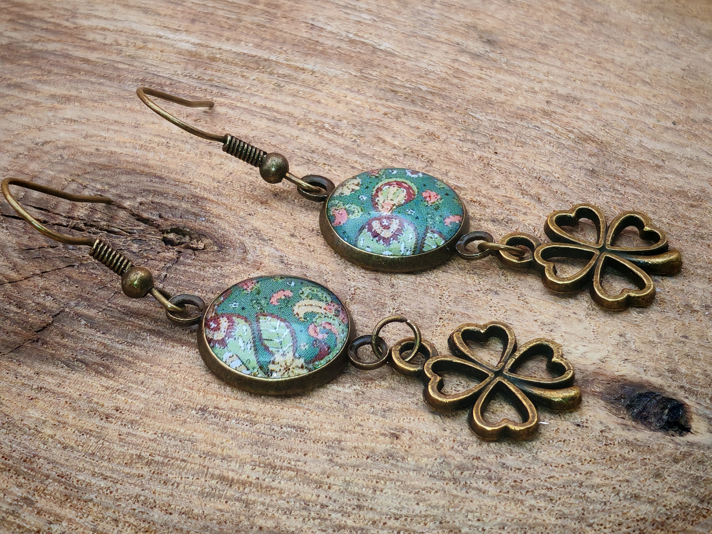 Boucles d’oreilles – Herboriste romantique