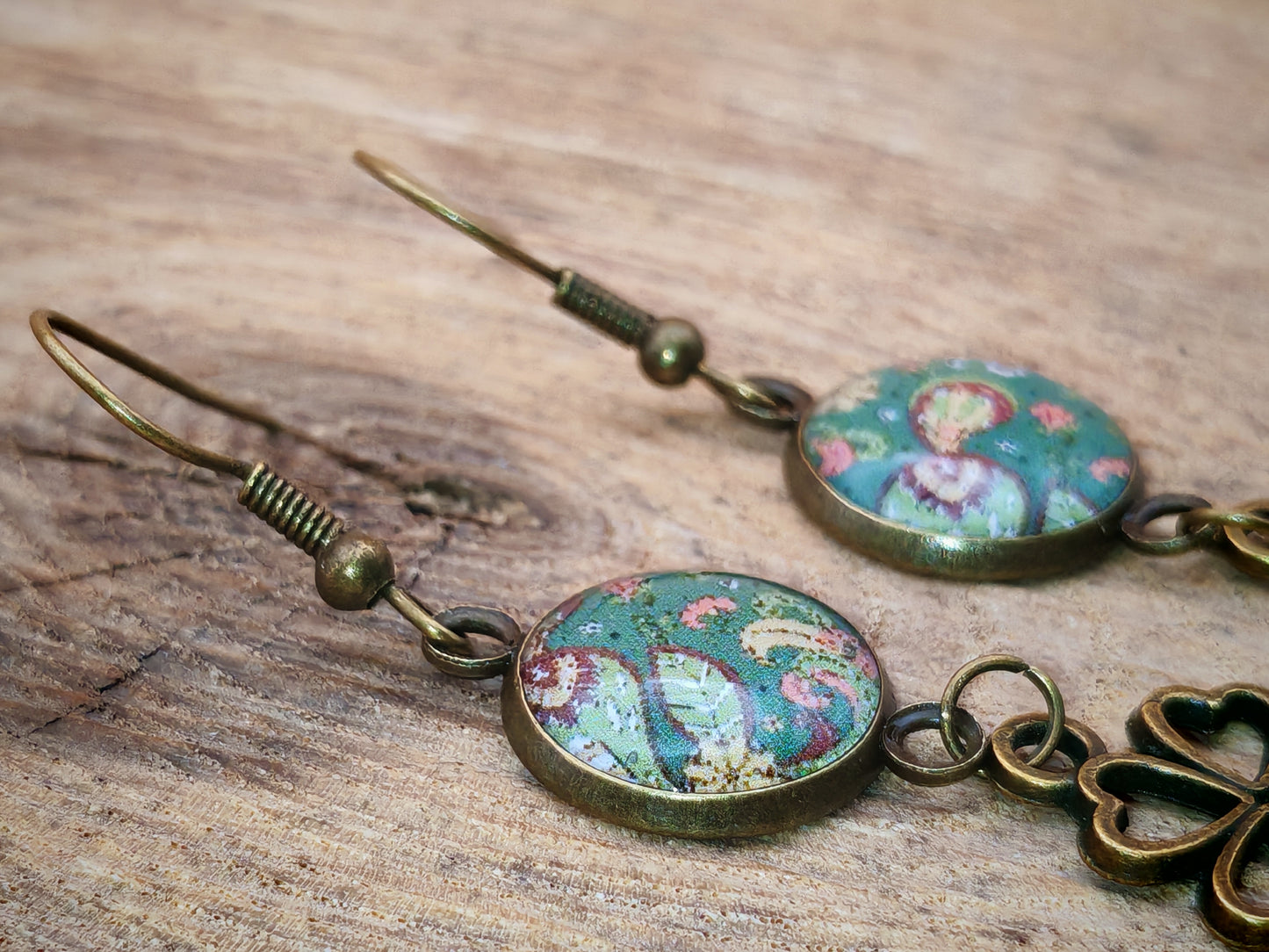 Boucles d’oreilles – Herboriste romantique