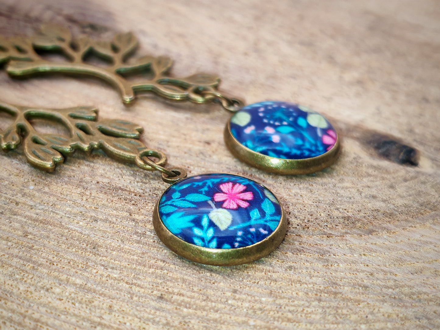 Boucles d’oreilles – Jardin suspendu