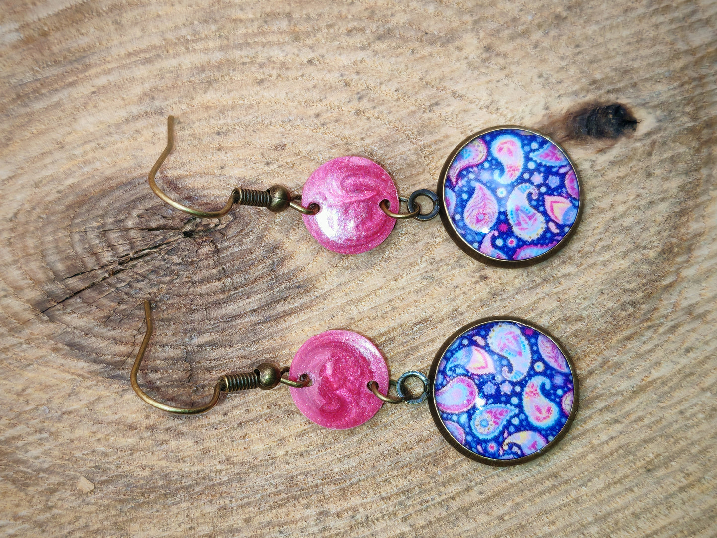 Boucles d’oreilles – Rêve cachemire