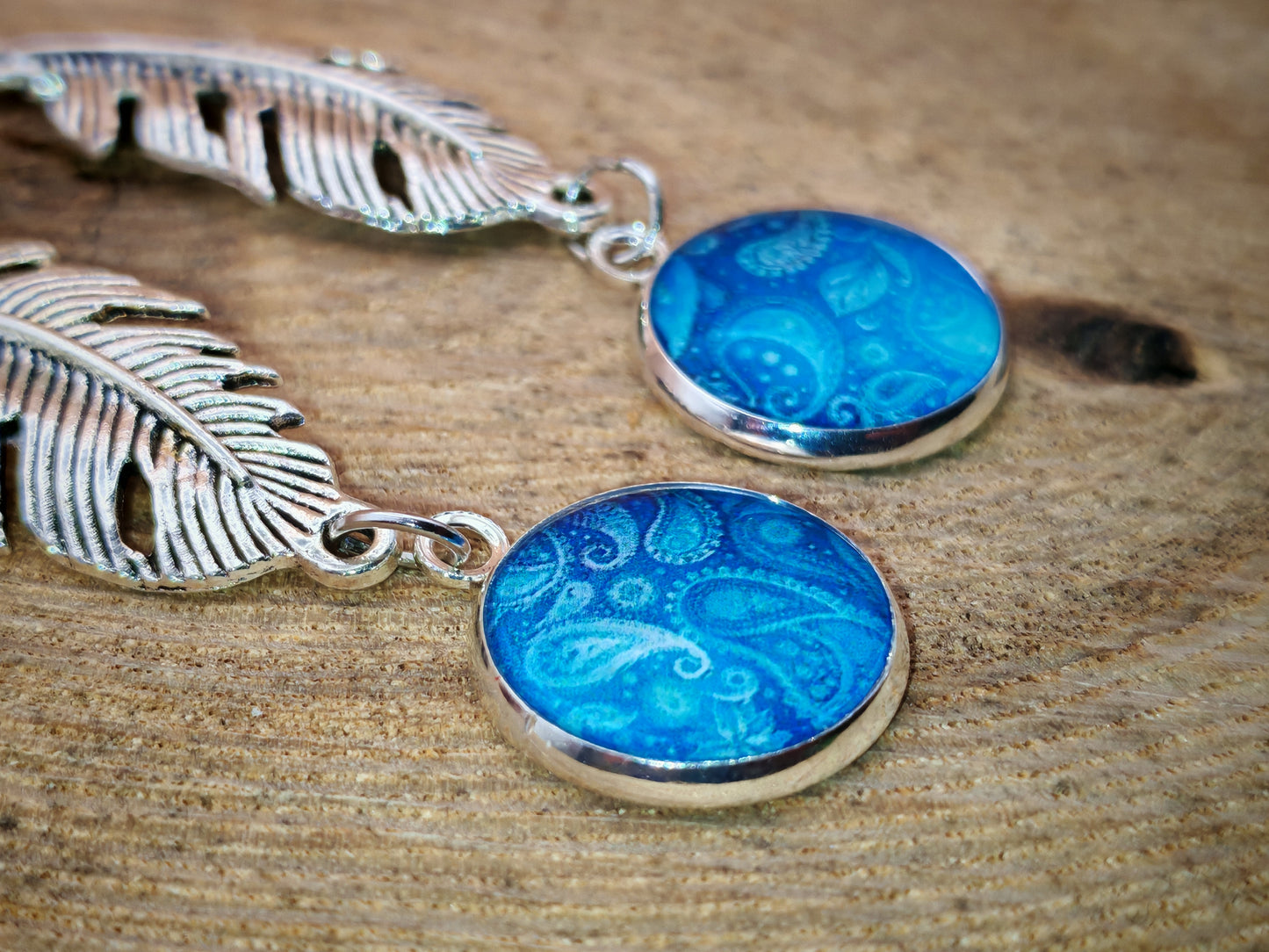 Boucles d’oreilles – Éclats d’argent
