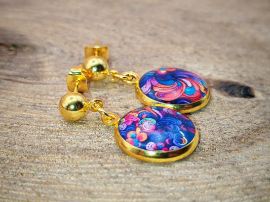 Boucles d'oreilles – Tourbillon d’éclats