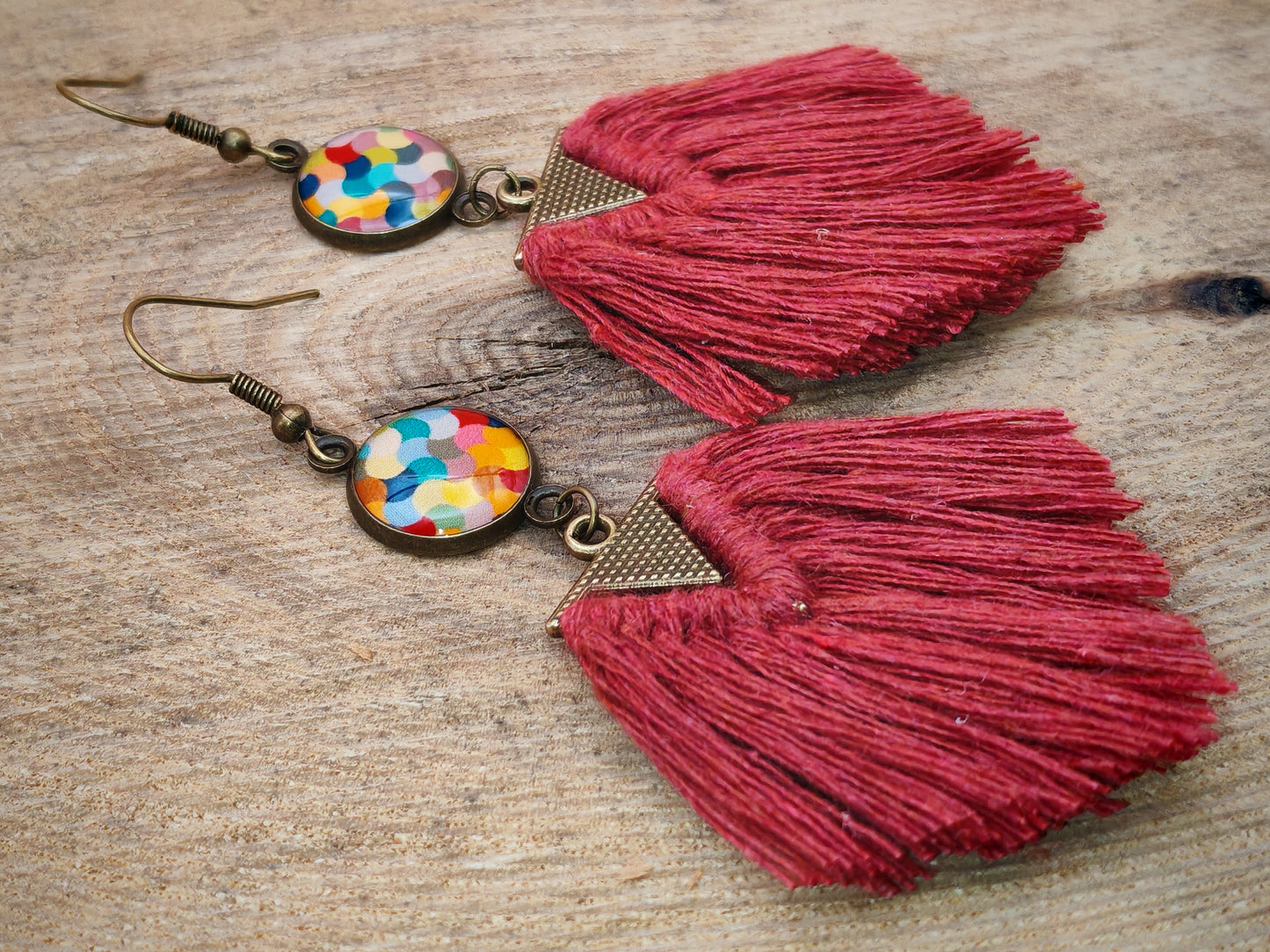 Boucles d'oreilles – Carnaval éclatant