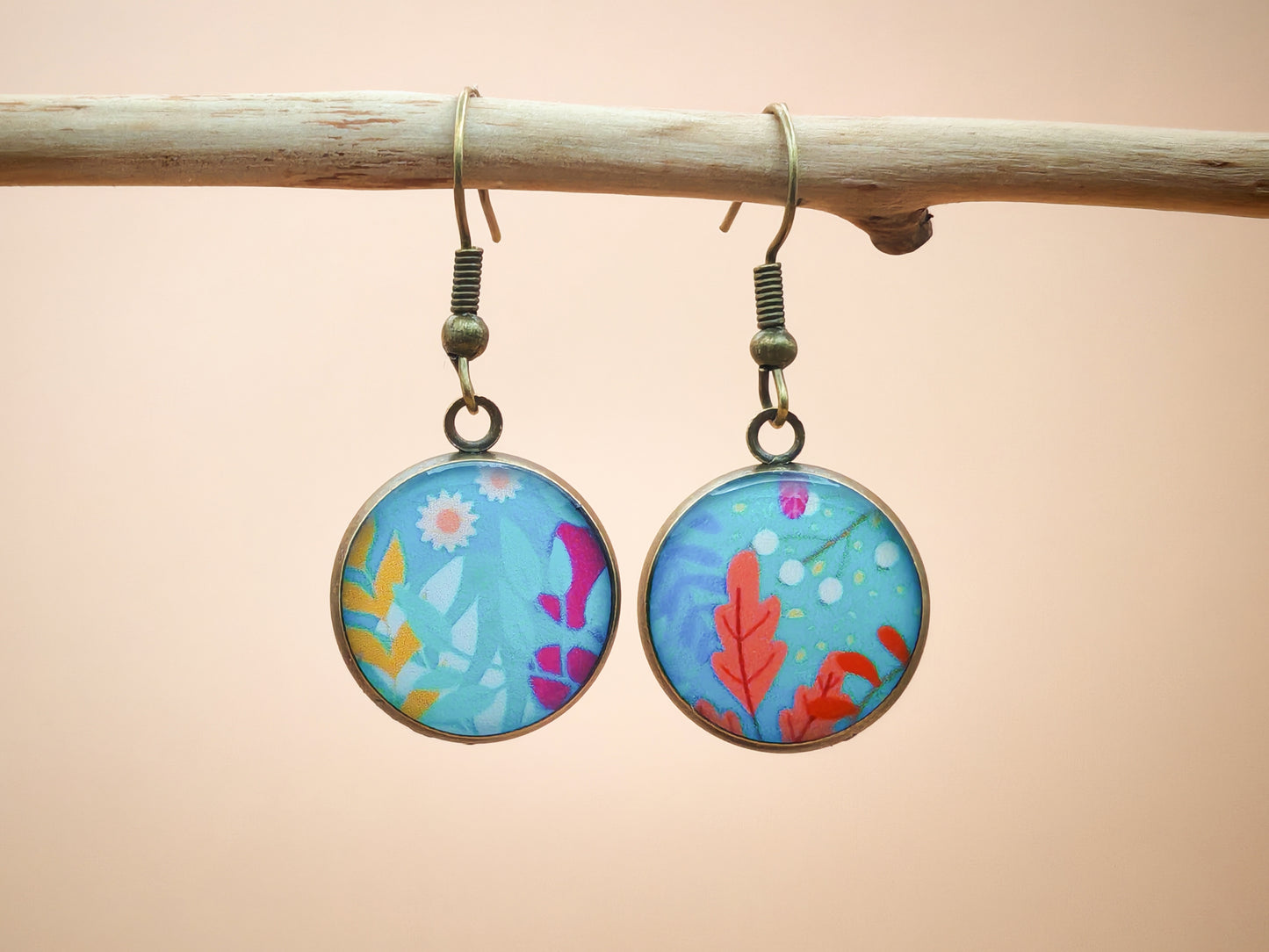 Boucles d’oreilles – Forêt joyeuse