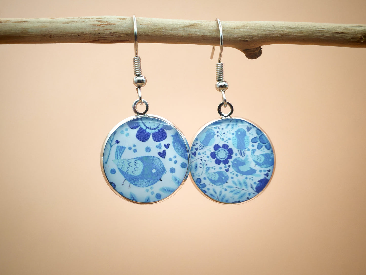 Boucles d’oreilles – Chants bleus