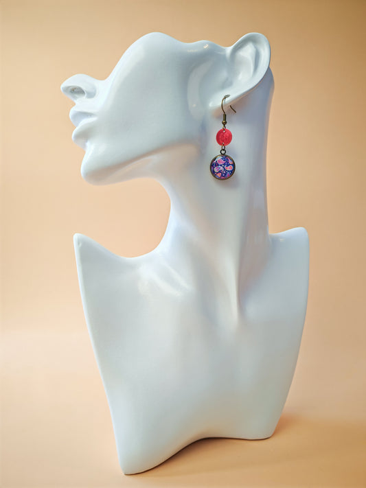 Boucles d’oreilles – Rêve cachemire