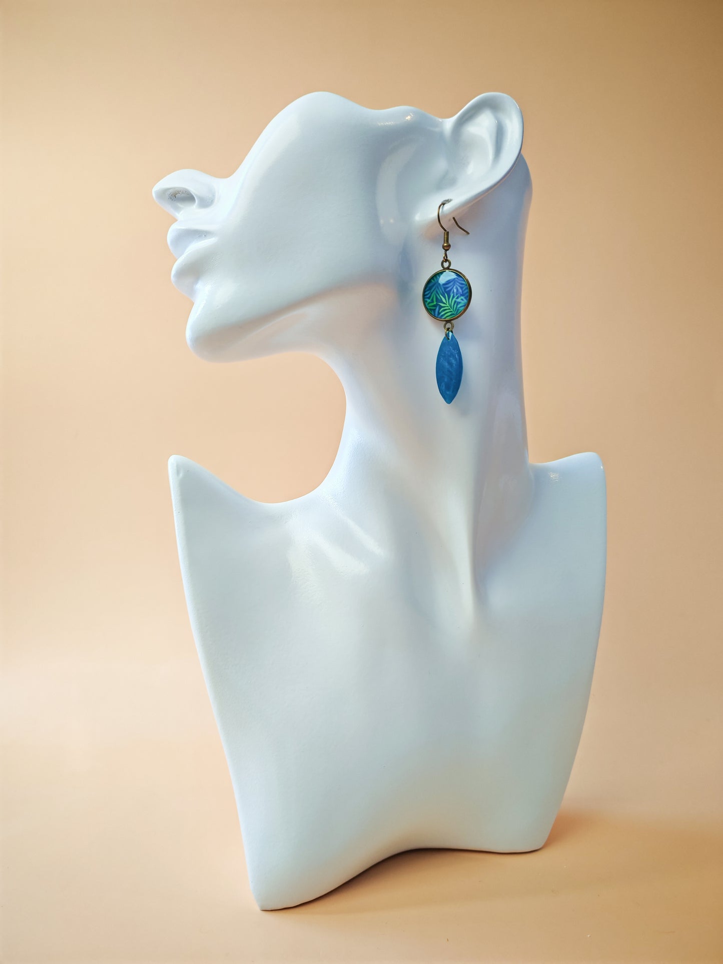 Boucles d’oreilles – Ombres tropicales