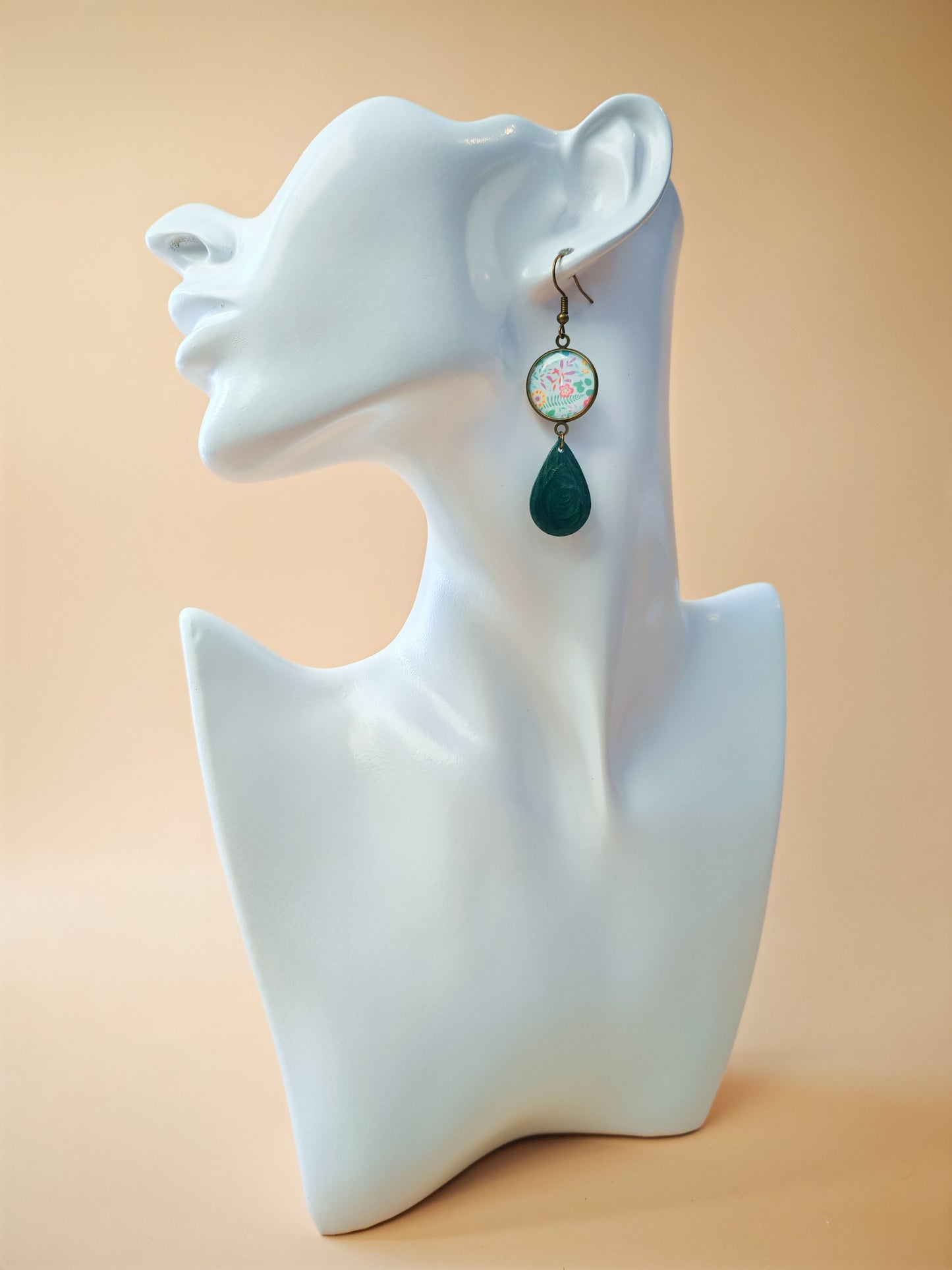 Boucles d’oreilles – Jardin de mai