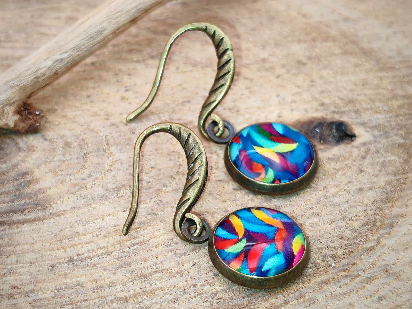 Boucles d'oreilles – Danse chromatique