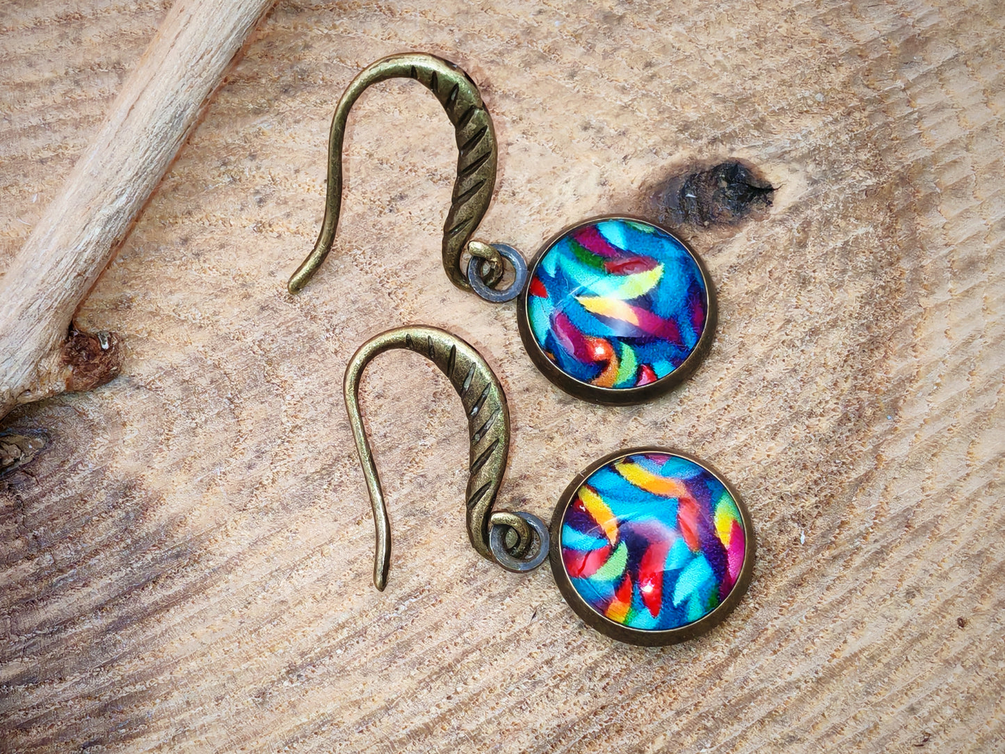 Boucles d'oreilles – Danse chromatique