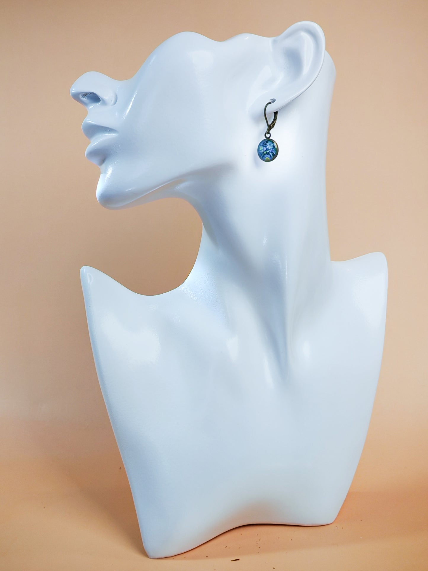 Boucles d'oreilles dormeuses – Nuit florale