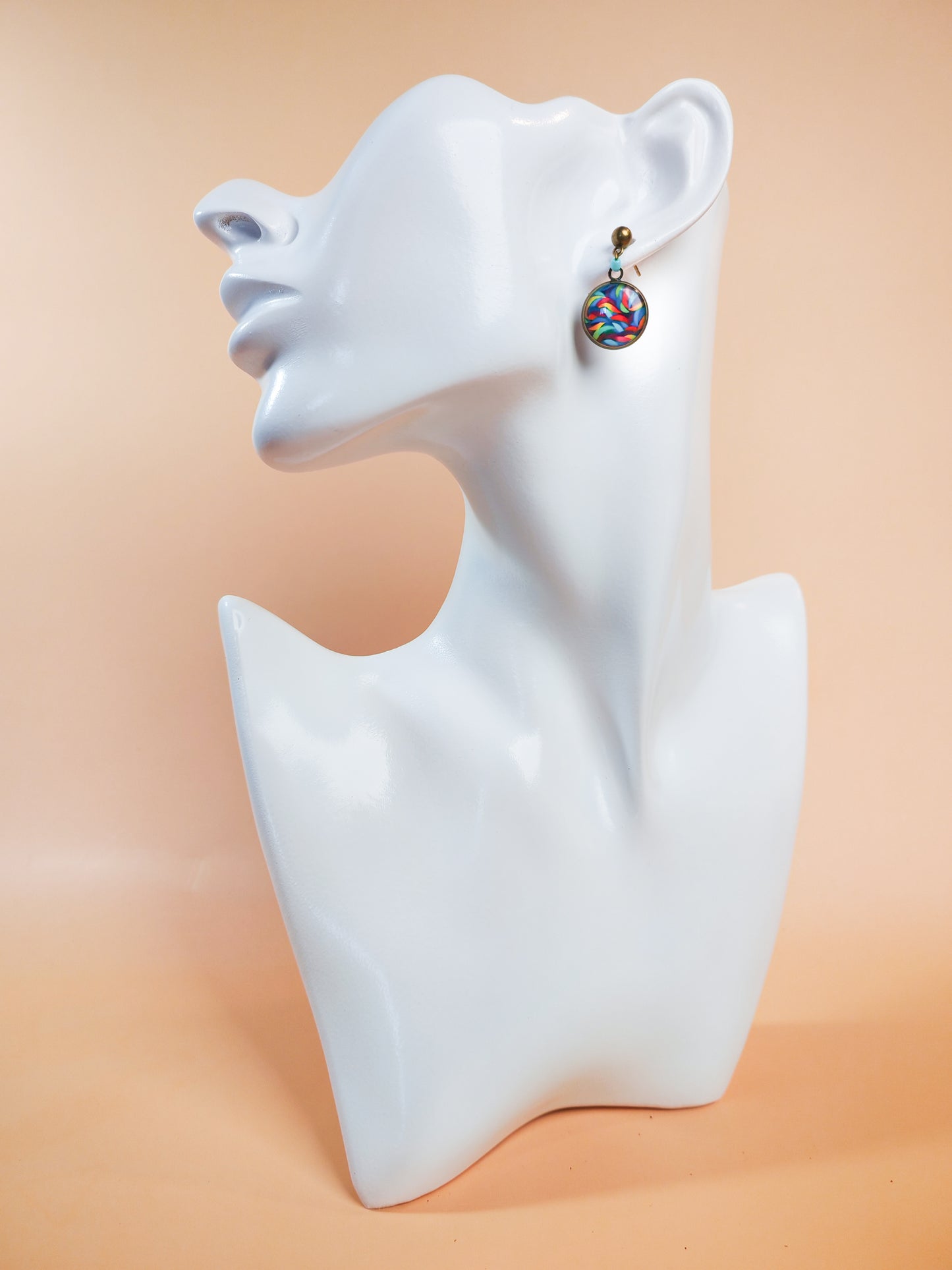 Boucles d’oreilles – Tourbillon chromatique