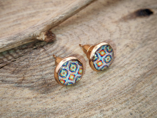 Clous cabochon de 8 mm – Kaléidoscope d'épices