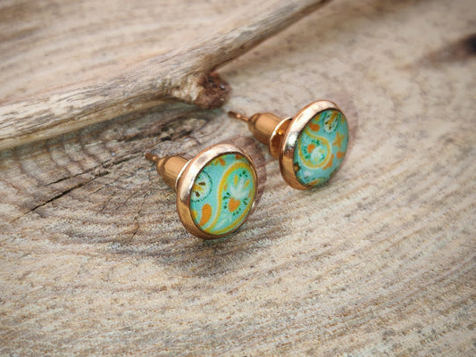 Clous cabochon de 8 mm – Volutes d’été