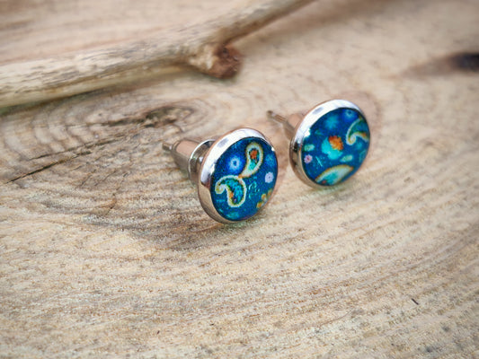 Clous cabochon de 8 mm – Danse aquatique