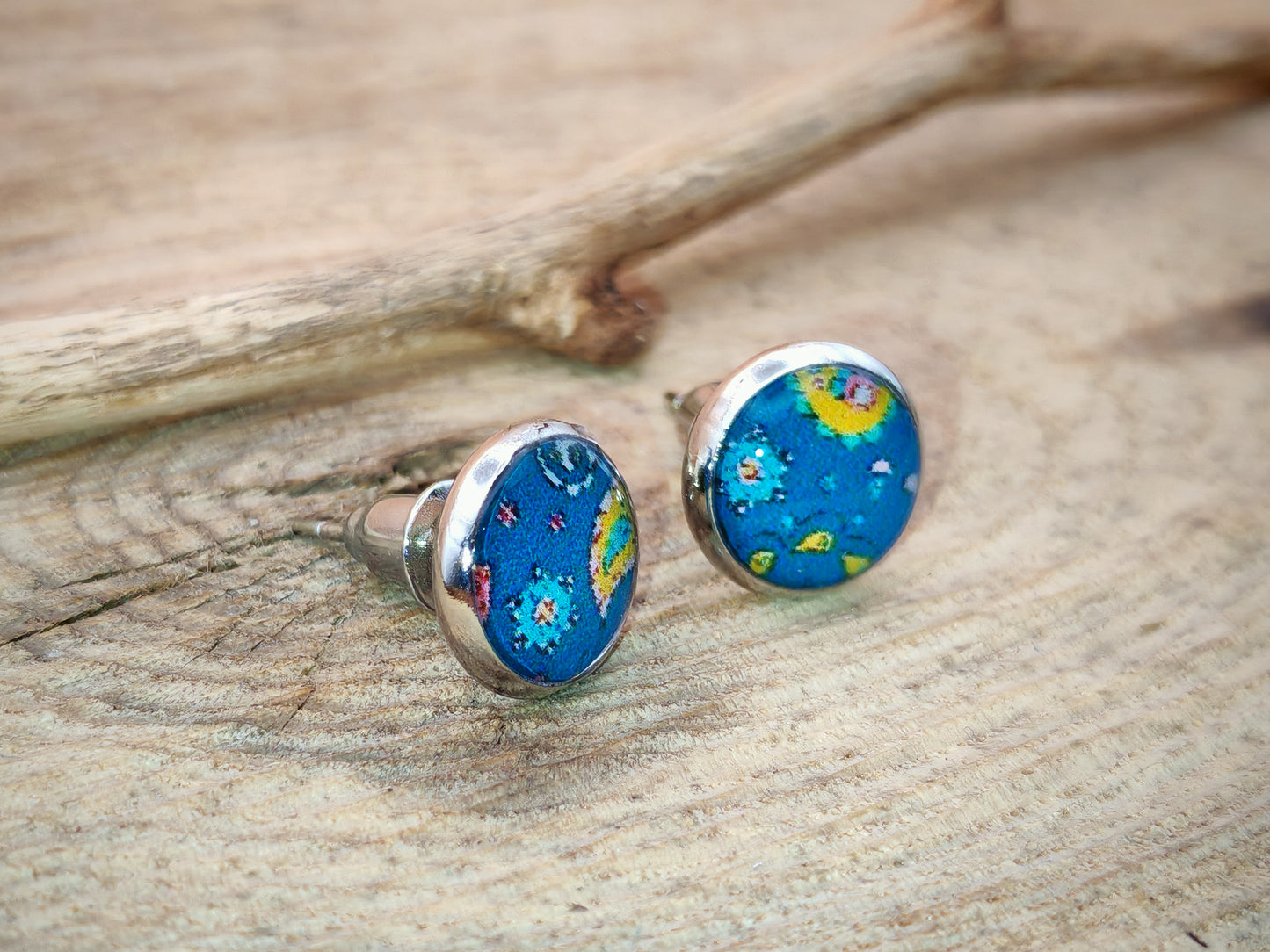 Clous cabochon de 8 mm – Galaxie joyeuse