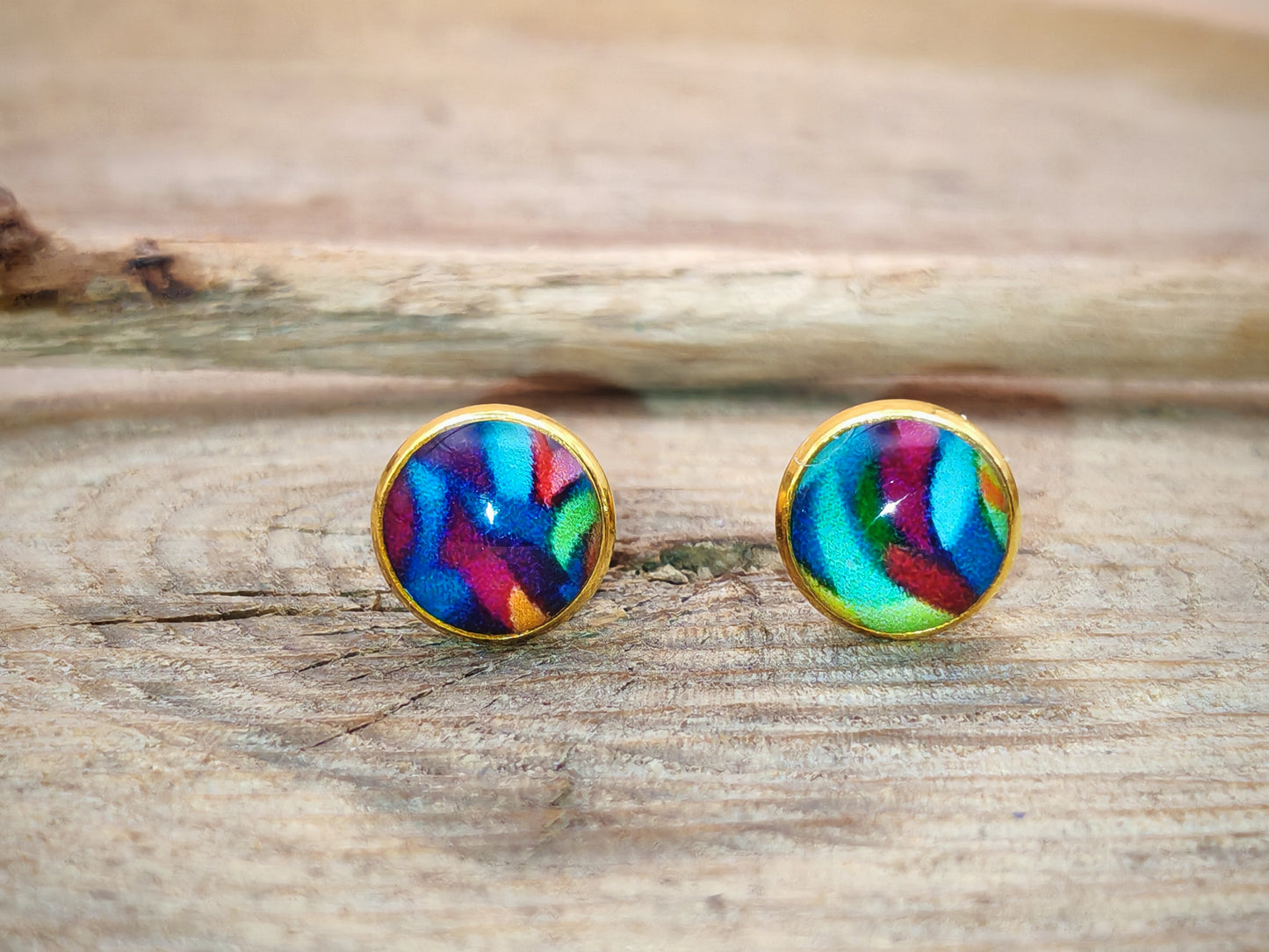 Clous cabochon de 6 mm – Spirale vitaminée
