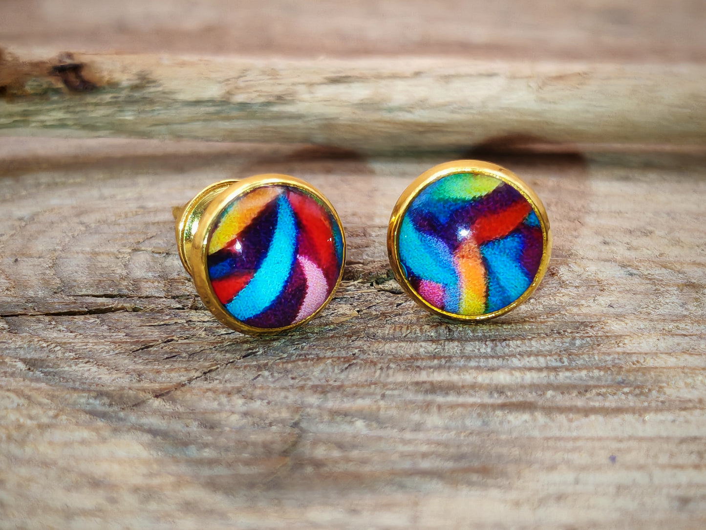 Clous cabochon de 6 mm – Spirale vitaminée