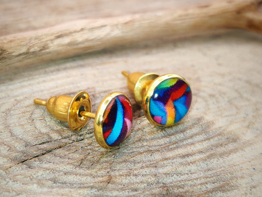 Clous cabochon de 6 mm – Spirale vitaminée