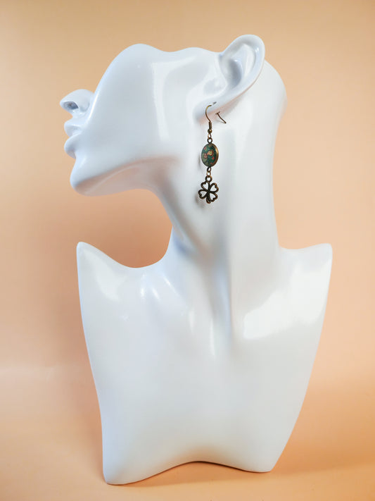 Boucles d’oreilles – Herboriste romantique