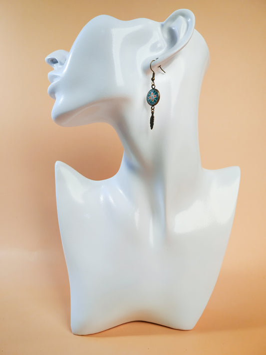 Boucles d’oreilles – Étoiles d’azur