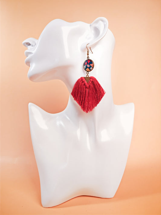 Boucles d'oreilles – Chute en couleurs