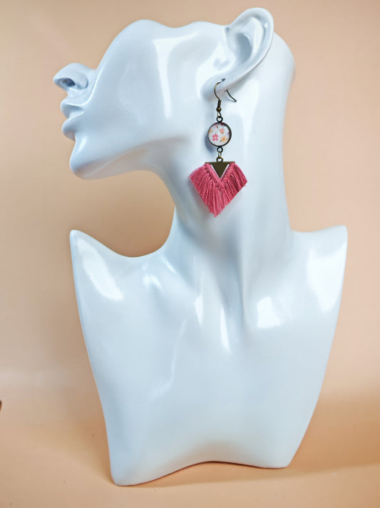 Boucles d'oreilles – Jardin pastel