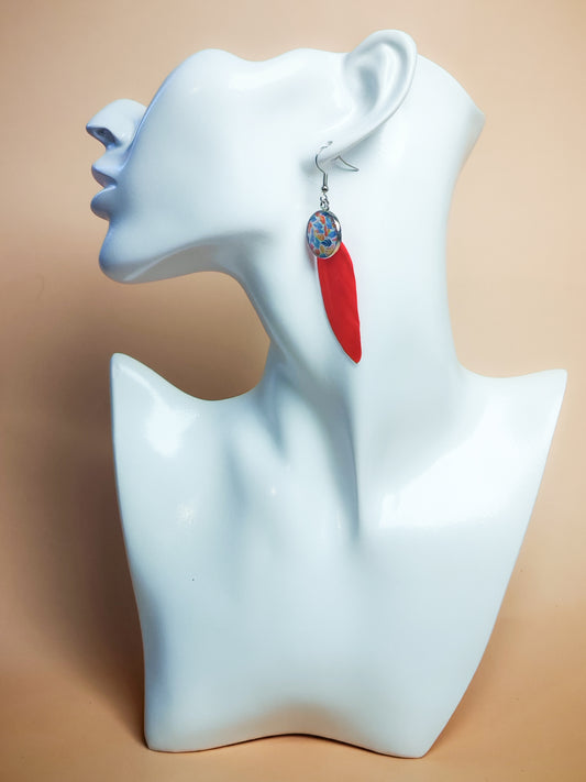 Boucles d'oreilles – Jardin flamboyant
