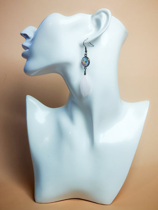 Boucles d'oreilles – Pastel graphique