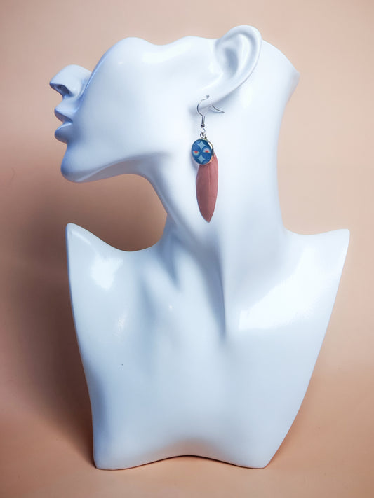 Boucles d'oreilles – Rétro en plumage