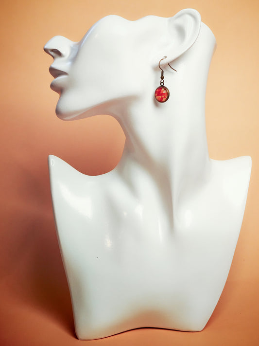 Boucles d’oreilles – Feu prismatique