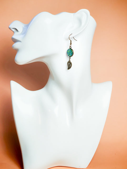 Boucles d’oreilles – Promenade en clairière