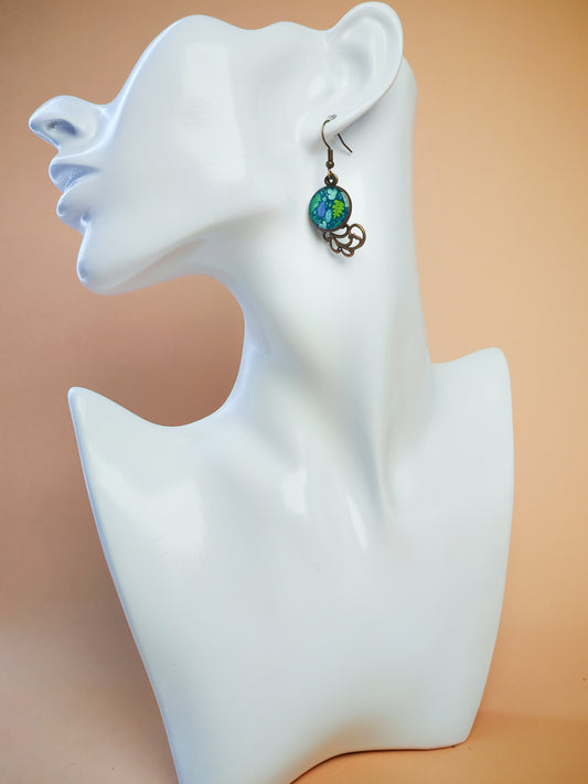 Boucles d’oreilles – Sous-bois enchanté