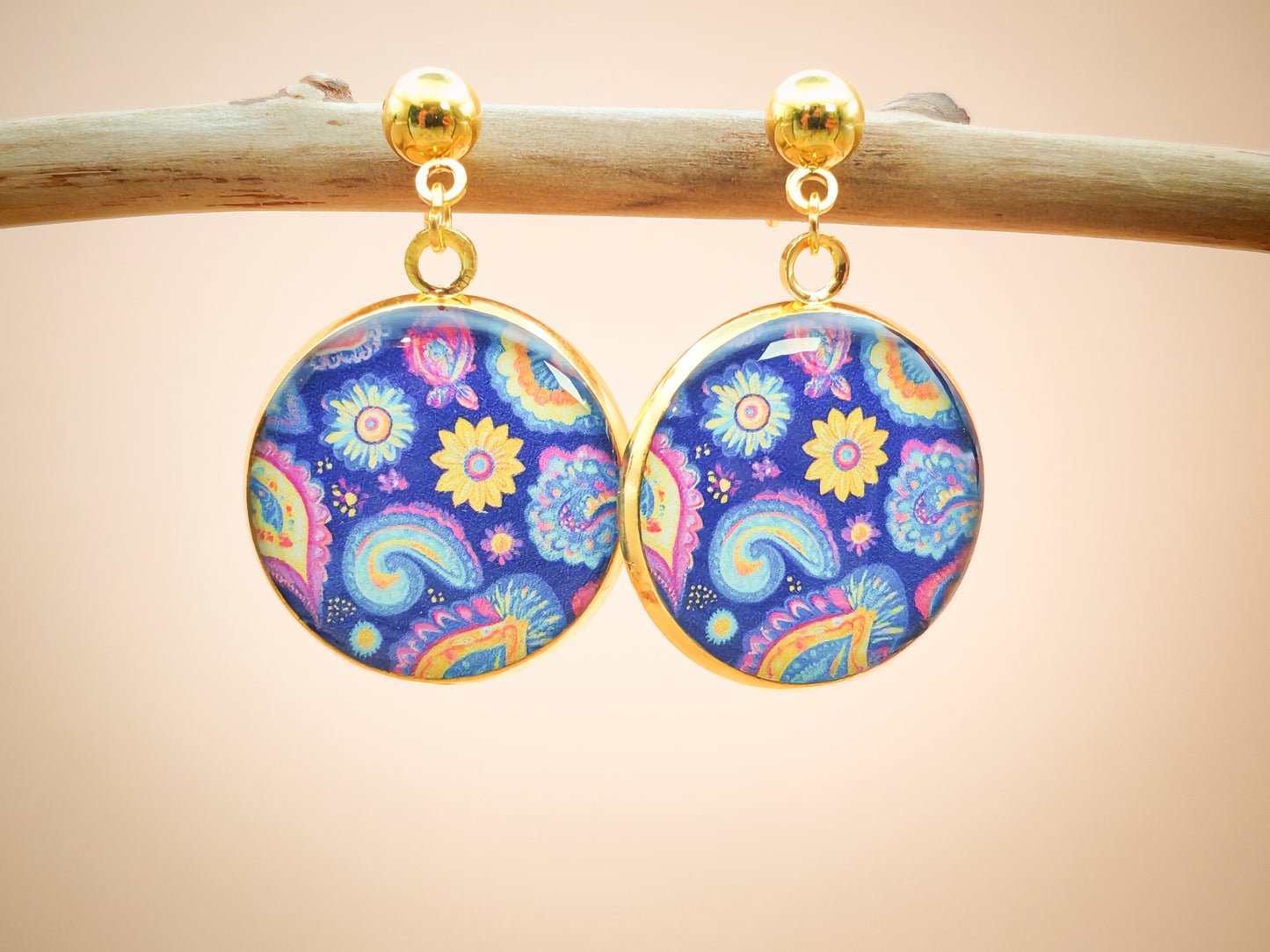 Boucles d’oreilles – Nuit indienne