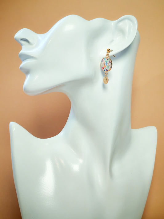 Boucles d’oreilles – Éveil des fleurs