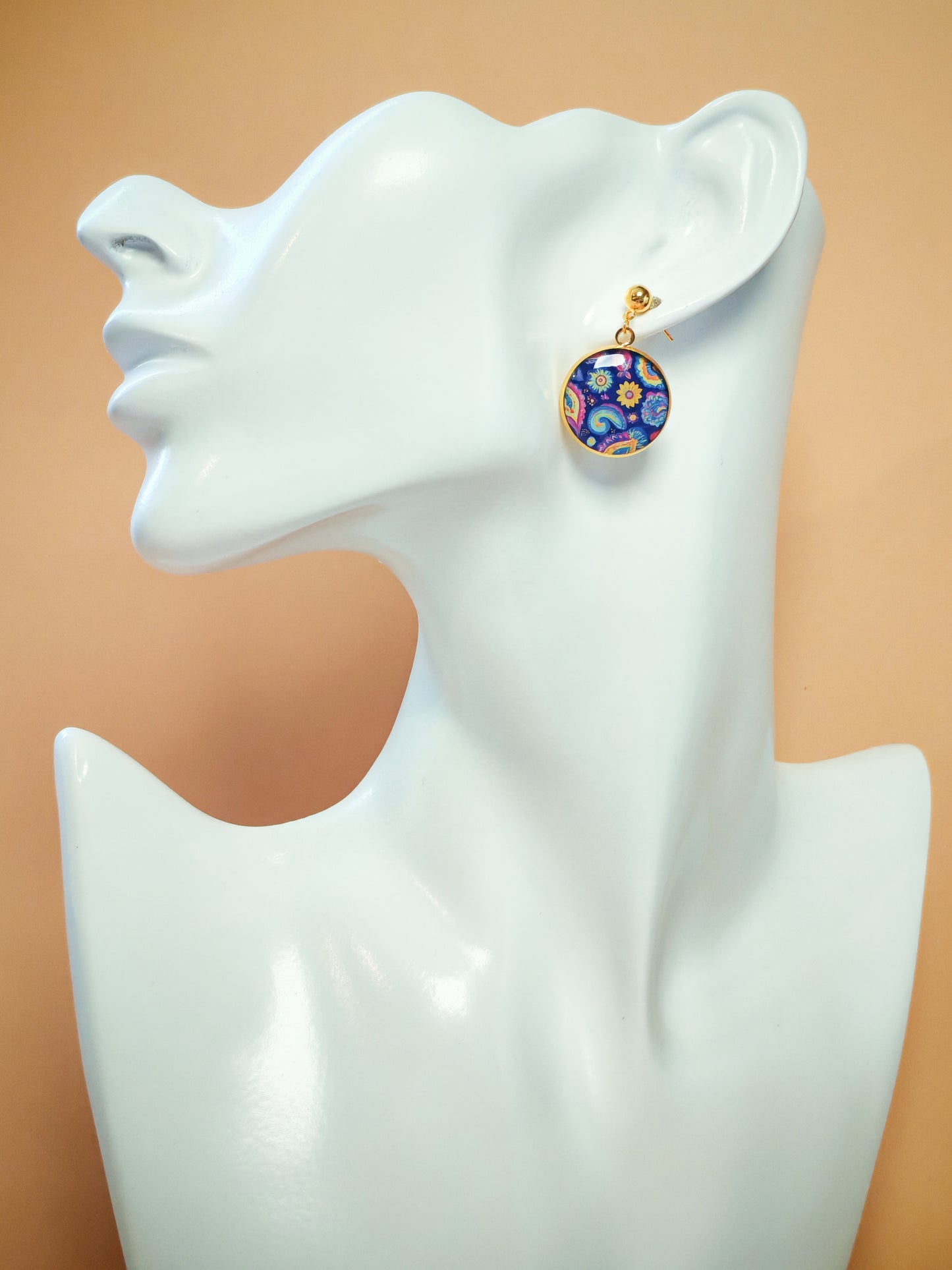 Boucles d’oreilles – Nuit indienne