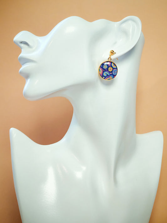 Boucles d’oreilles – Nuit indienne