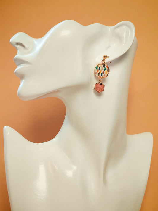 Boucles d’oreilles – Éclats d’optique