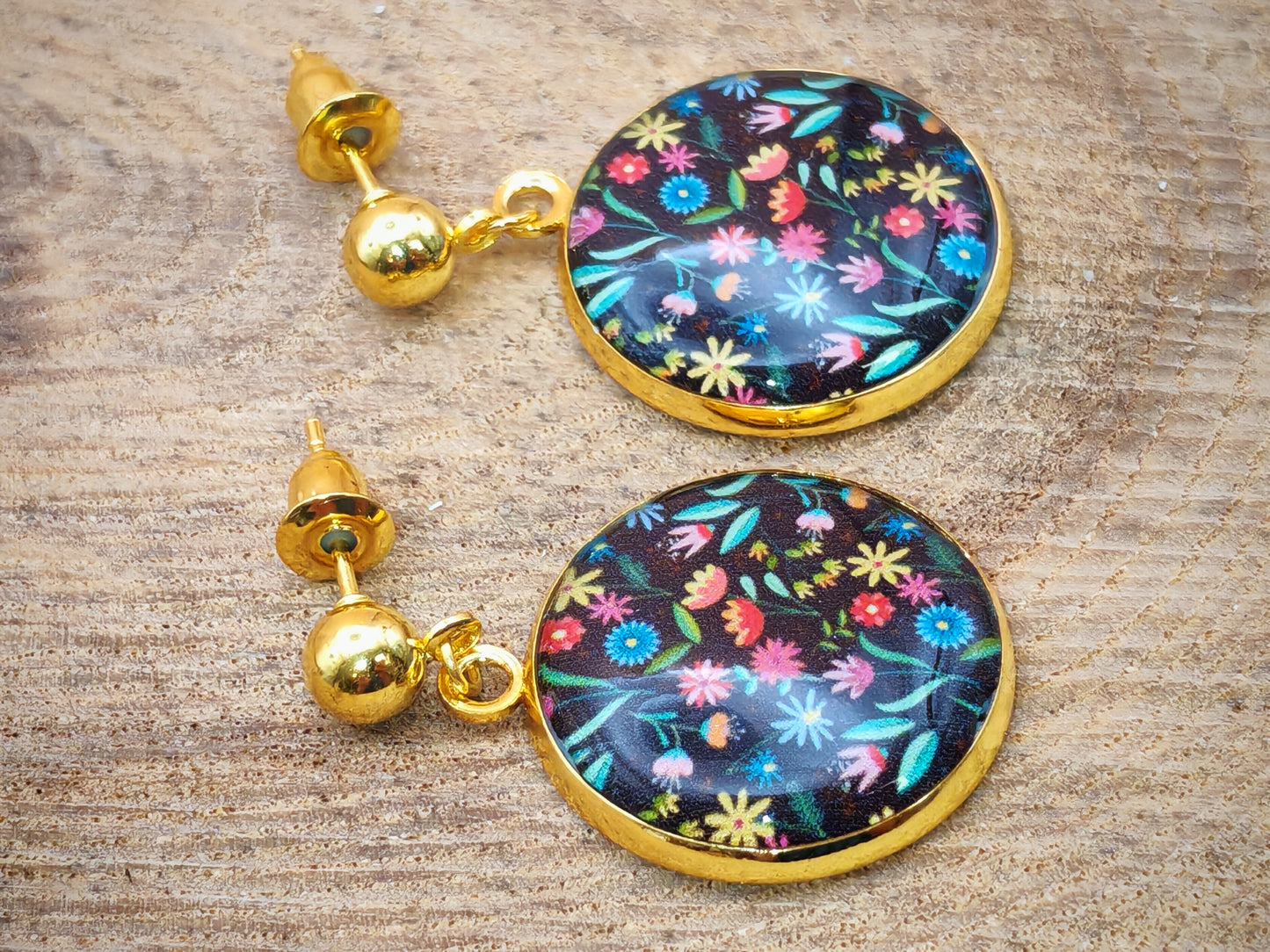 Boucles d’oreilles – Clairière enchantée